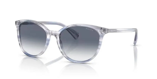 RALPH 0RA5296- Shiny striped blue brown- 55(M)