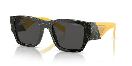 PRADA 0PR 10ZS- Black/yellow marble