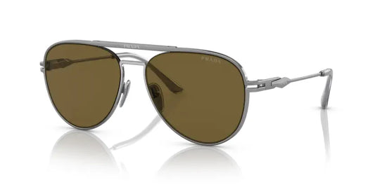 PRADA 0PR 54ZS- Matte gunmetal/shiny