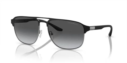 EMPORIO ARMANI 0EA2144- Matte gunmetal/black