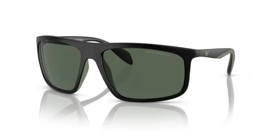 EMPORIO ARMANI 0EA4212U- Matte black/rubber green