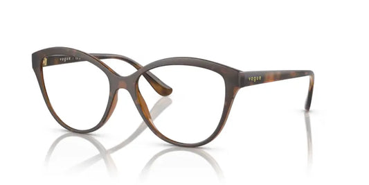 Vogue Eyewear 0VO5489- Top Havana/transparent brown