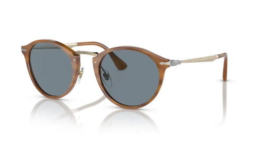 PERSOL 0PO3166S - Striped brown